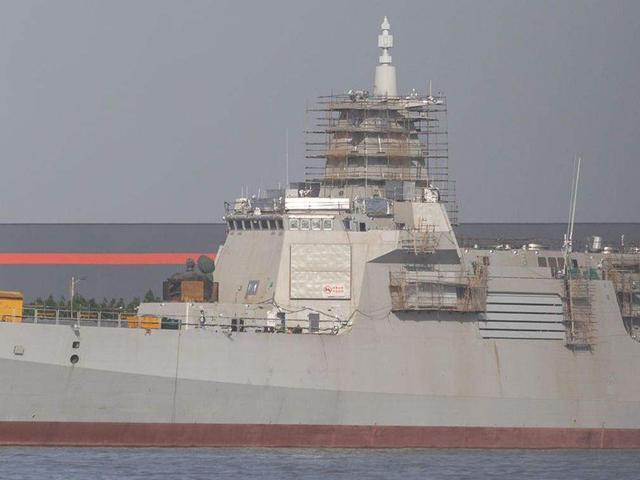 揭秘中国海军新利器,055舰的最新动态,揭秘中国海军新利器,055舰最新动态曝光