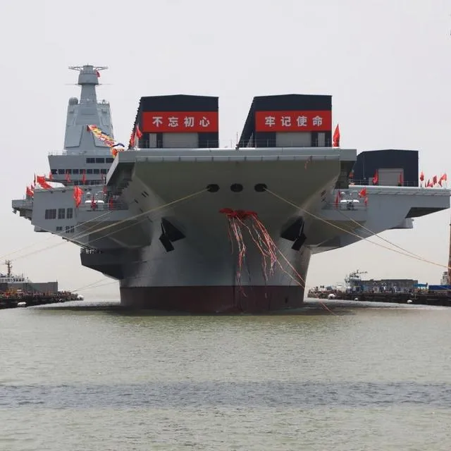 中国第四艘航母命名广东舰,海洋强国战略的新里程碑,中国第四艘航母命名广东舰,海洋强国战略迈入新里程碑