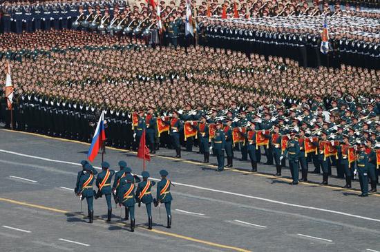 庆祝胜利,回顾与前瞻——纪念2019胜利日阅兵,纪念胜利日阅兵,回顾辉煌历程,展望美好未来