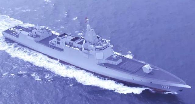 海军70周年阅舰式，见证055型驱逐舰的荣耀时刻，海军70周年阅舰式，055型驱逐舰荣耀时刻见证