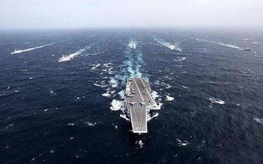 中国的新航母排水量是多少，探究中国海军力量的新里程碑，中国海军新里程碑，新航母排水量揭秘