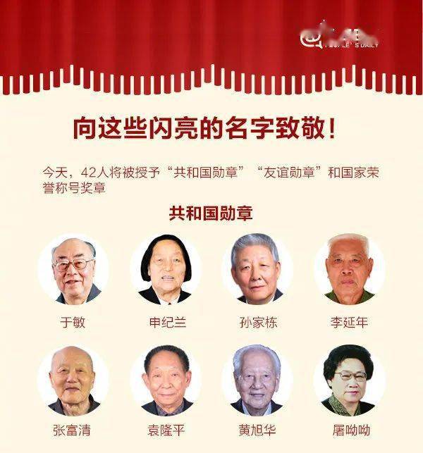 首批共和国勋章名单,荣耀与传承,首批共和国勋章名单揭晓,荣耀传承的荣光时刻