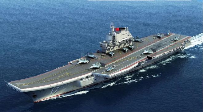 中国第四艘航母——广东舰,新时代的海洋强国标志,广东舰,新时代海洋强国的新里程碑——中国第四艘航母亮相