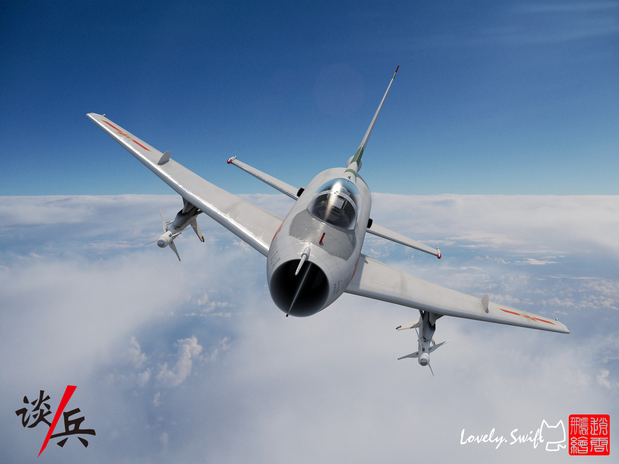 简单飞机歼12,中国航空工业的杰出代表,中国航空工业的骄傲,歼-12简单飞机揭秘