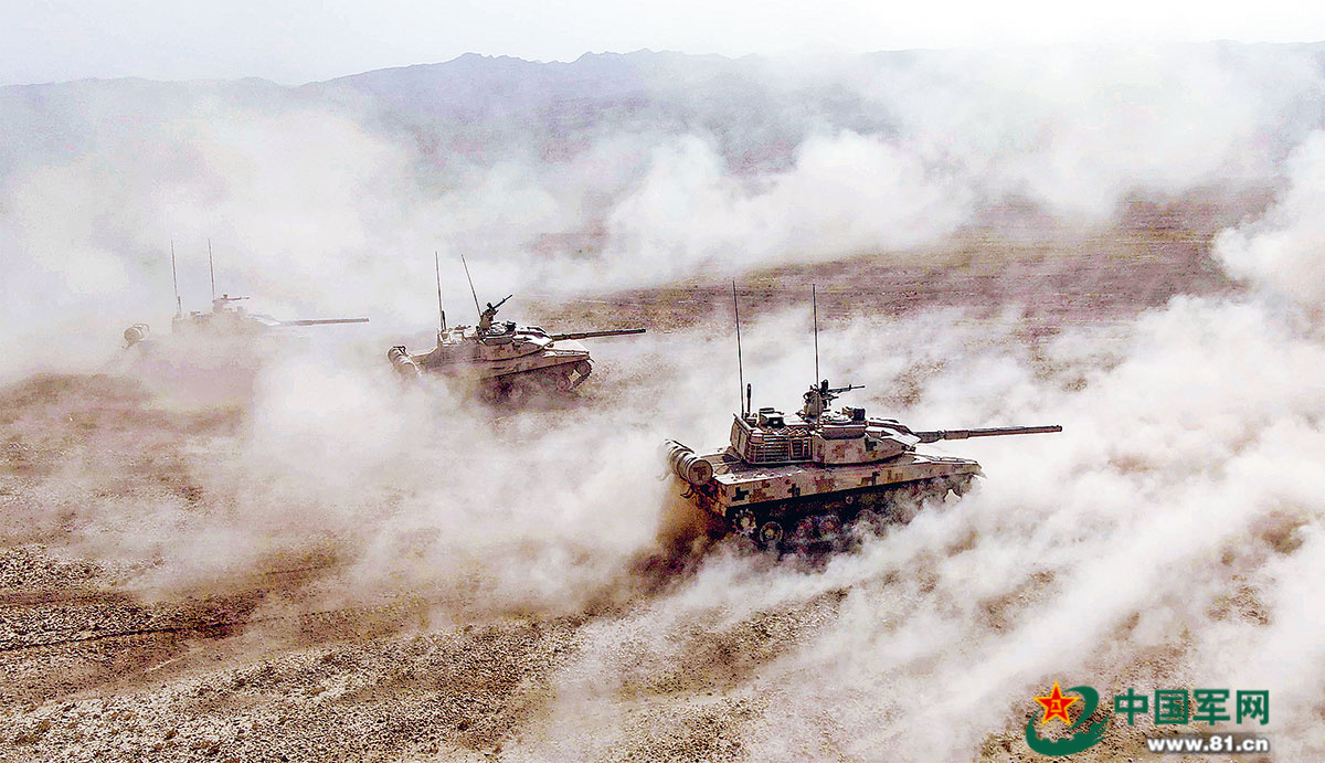 和平使命2014,中国99A主战坦克的卓越表现,和平使命2014,中国99A主战坦克的辉煌展现