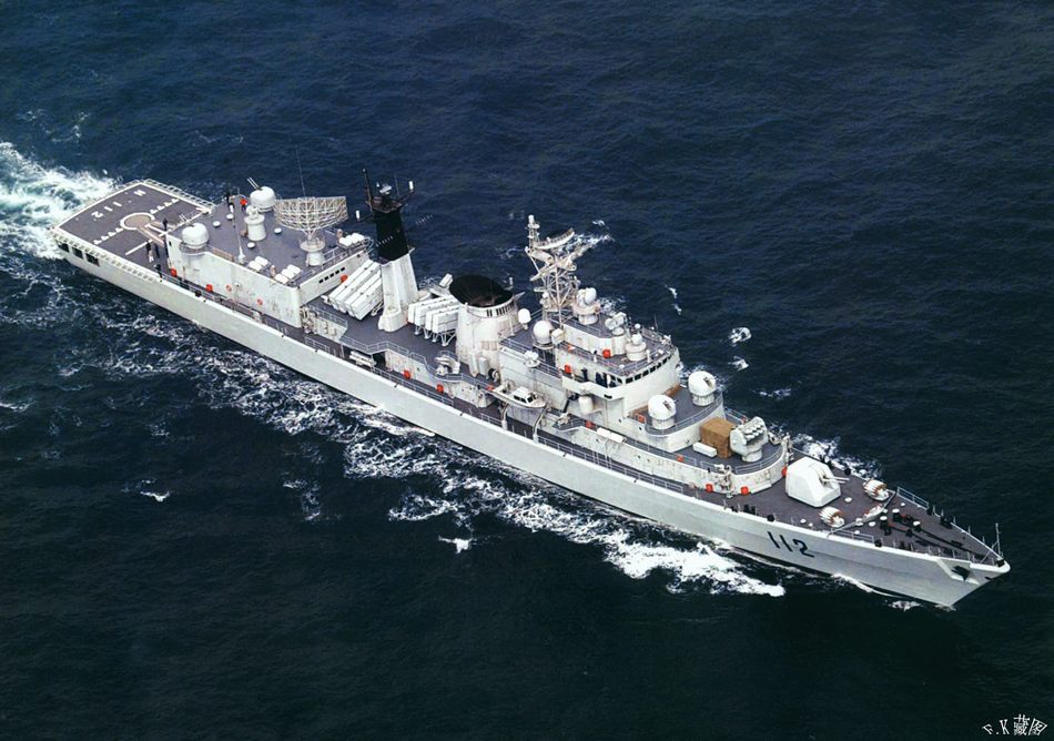 揭秘中国海军的骄傲,112驱逐舰图,揭秘中国海军骄傲之作,揭秘112驱逐舰图全貌
