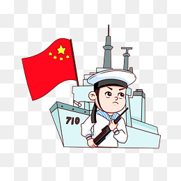 海军节，卡通图片的海洋盛宴，海军节，卡通图片的海洋庆典