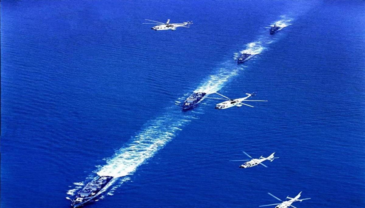 中国海军舰队舰,捍卫海洋权益,展示国家力量,中国海军舰队捍卫海洋权益,展示国家力量风采