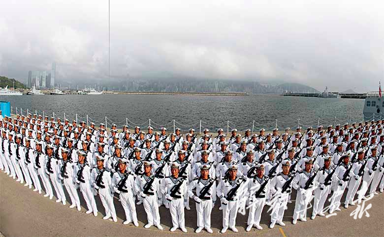 香港回归20年阅兵完整回顾,辉煌历程与未来展望,香港回归20年阅兵回顾,辉煌历程、展望未来发展