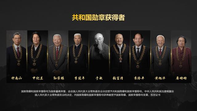 共和国勋章,致敬九位卓越人物,共和国勋章,致敬九位卓越人物的辉煌荣耀