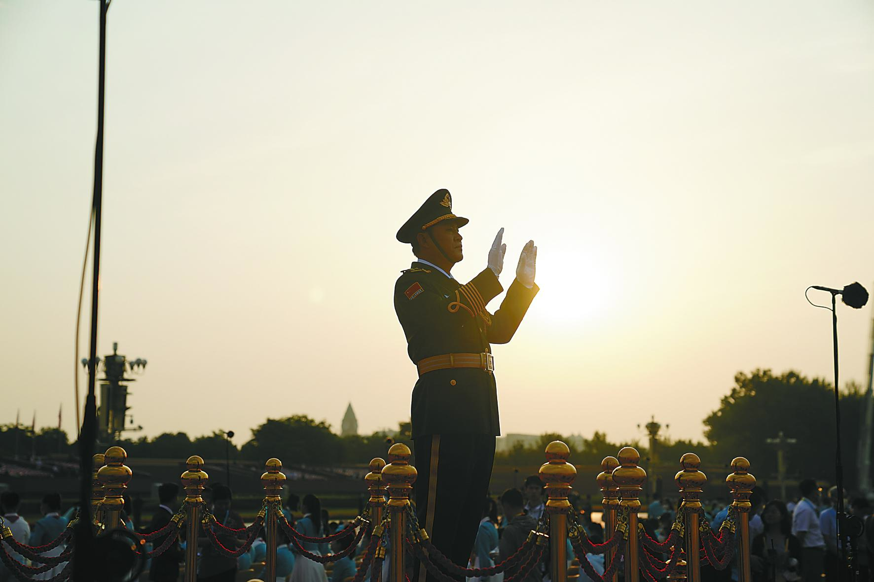 阅兵手势不一样的独特魅力,阅兵仪式中独特手势的魅力展现
