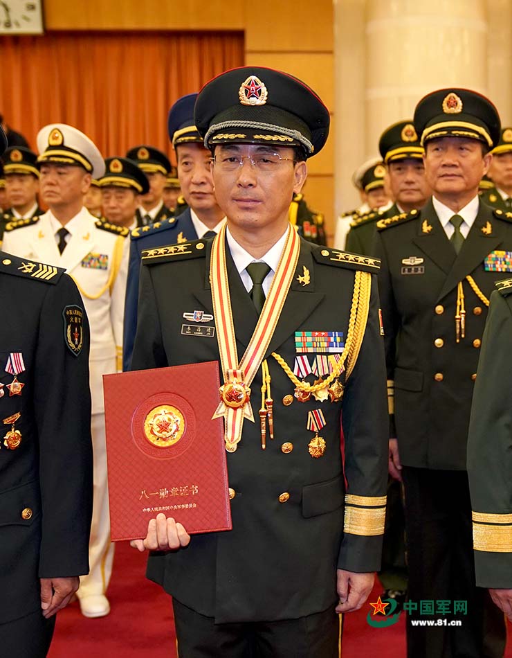 八一勋章,王中心的荣耀与担当,八一勋章,王中心的荣耀与责任