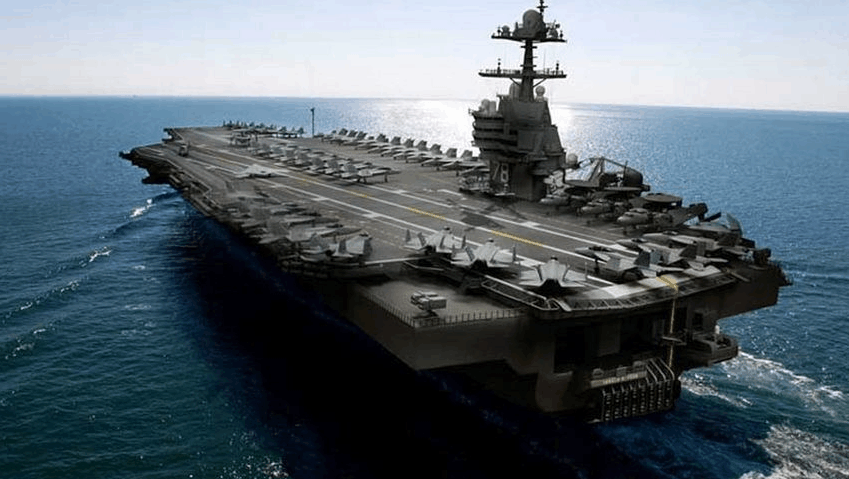 福特号航空母舰,美国第三代核动力航母的崛起,美国第三代核动力航母福特号的崛起之路