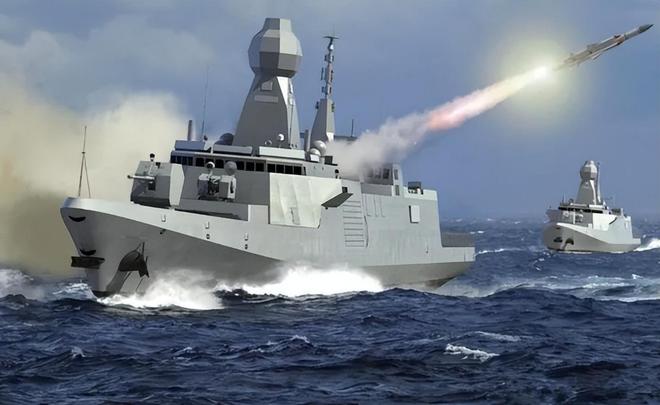 中国新一代护卫舰054B现身,揭示强大实力与未来展望,中国新一代护卫舰054B亮相,实力强大与未来展望揭秘