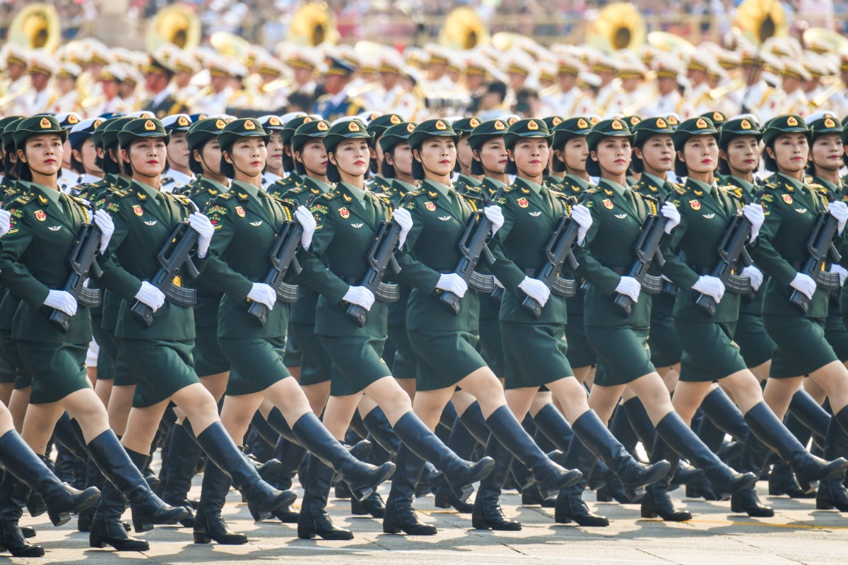 中国女兵方队全集全屏，荣耀与力量的展现，中国女兵方队，荣耀与力量的完美展现