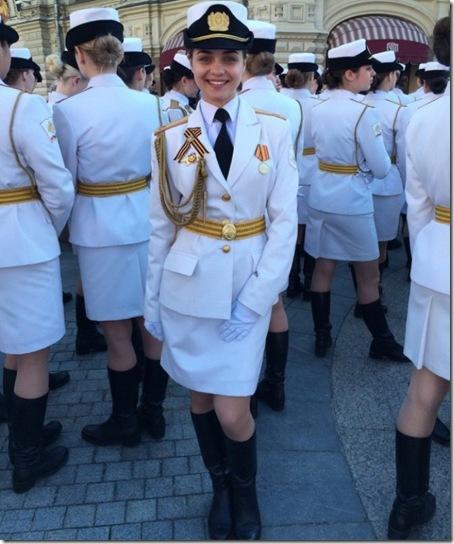 三军仪仗队中的海军女兵,荣耀与担当,三军仪仗队中的海军女兵,荣耀与担当之旅