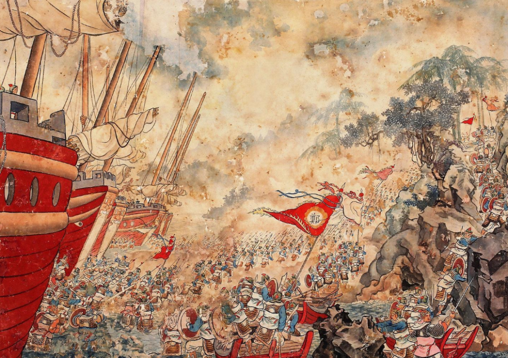 郑成功收复台湾,历史的光辉篇章,郑成功收复台湾,历史辉煌篇章