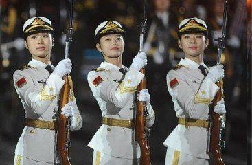 中国人民解放军仪仗队女兵的风采与驻地故事,中国人民解放军仪仗队女兵的风采与独特驻地故事