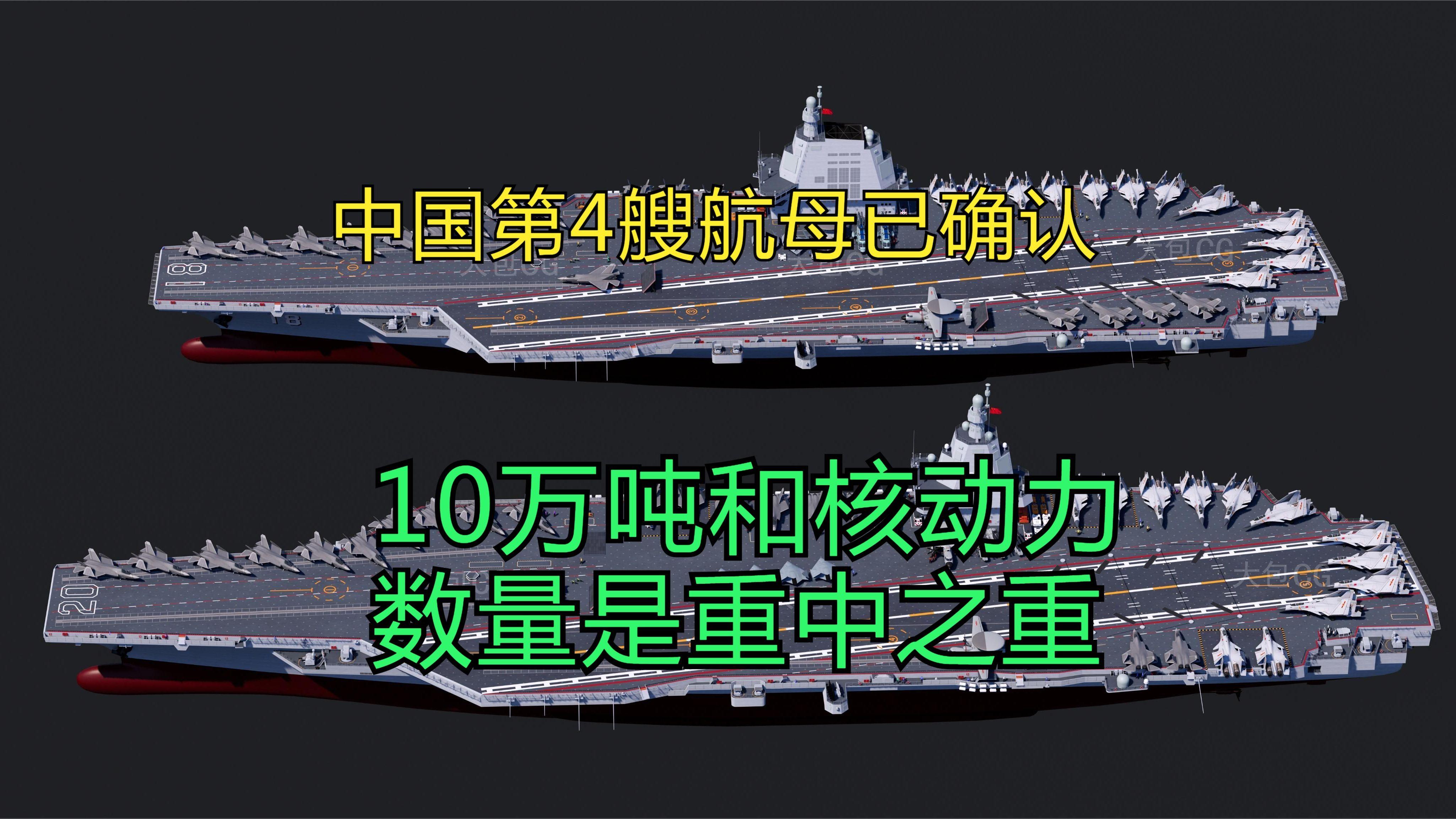 中国航母的吨位概览,中国航母吨位概览