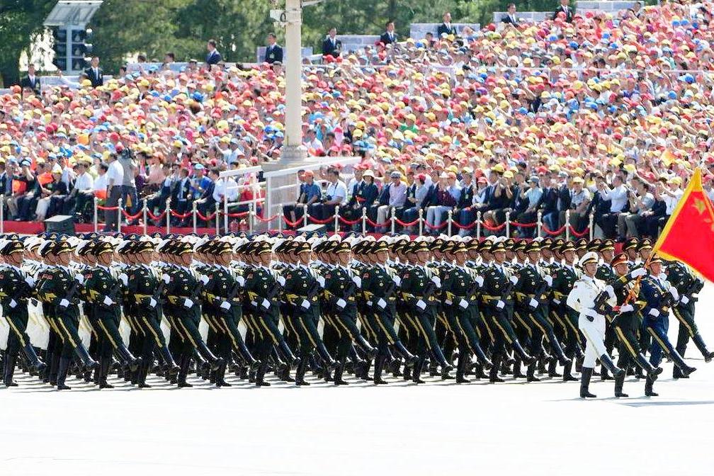 参加2015中国阅兵，荣耀与责任，荣耀与责任并存，参加中国阅兵盛典的见证者