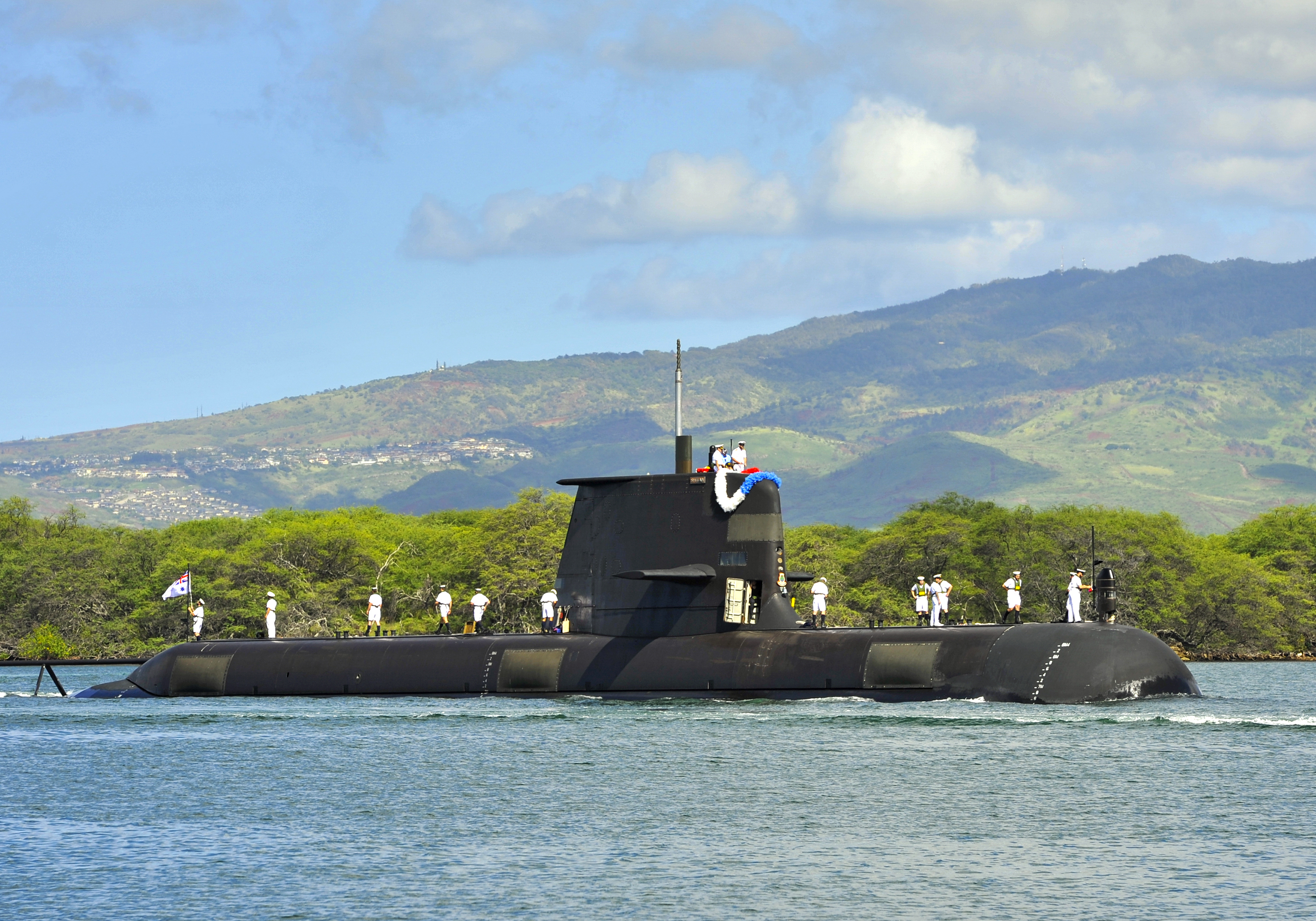 科林斯级潜艇,深海静默的守护者,科林斯级潜艇,深海中的静默守护者