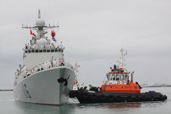 石家庄号,探索未来的海洋卫士——中国海军首艘055型驱逐舰,中国海军首艘055型驱逐舰石家庄号,海洋卫士的探索之旅