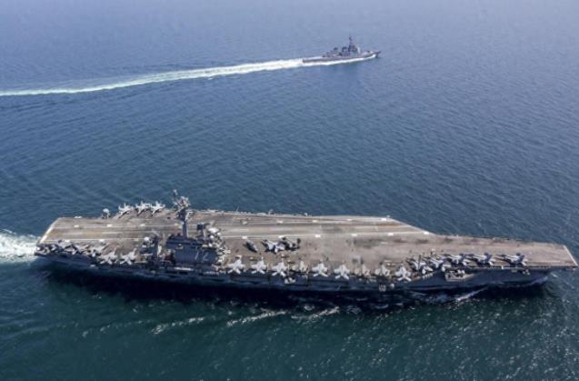 美国航母进入中国南海的最新消息新闻，美国航母进入南海的最新动态报道