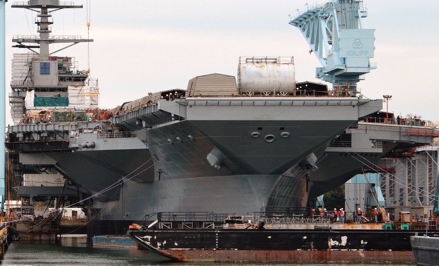 福特号航空母舰,21世纪美军海上打击的中坚力量,福特号航空母舰,美军海上打击的中坚力量