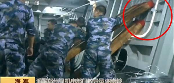 揭秘中国海军新利器，郑州舰舱门的故事，郑州舰揭秘，中国海军新利器舱门背后的故事