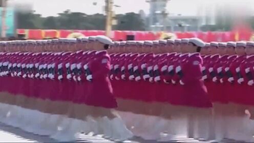 中国女兵队列表演,展现力量与荣耀的篇章,中国女兵队列表演,力量与荣耀的展现
