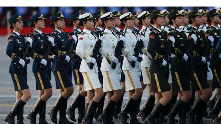 三军仪仗队中的山东女兵,荣耀与担当,山东女兵在三军仪仗队中的荣耀与担当