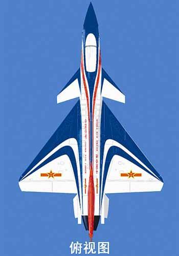 歼-10战斗机俯视图，探索中国空中力量的锐利之眼，歼-10战斗机俯视图，揭示中国空中力量的锐利之眼