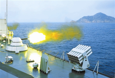 昆仑舰炮,中国海军力量的象征与骄傲,昆仑舰炮,中国海军力量的象征与荣耀