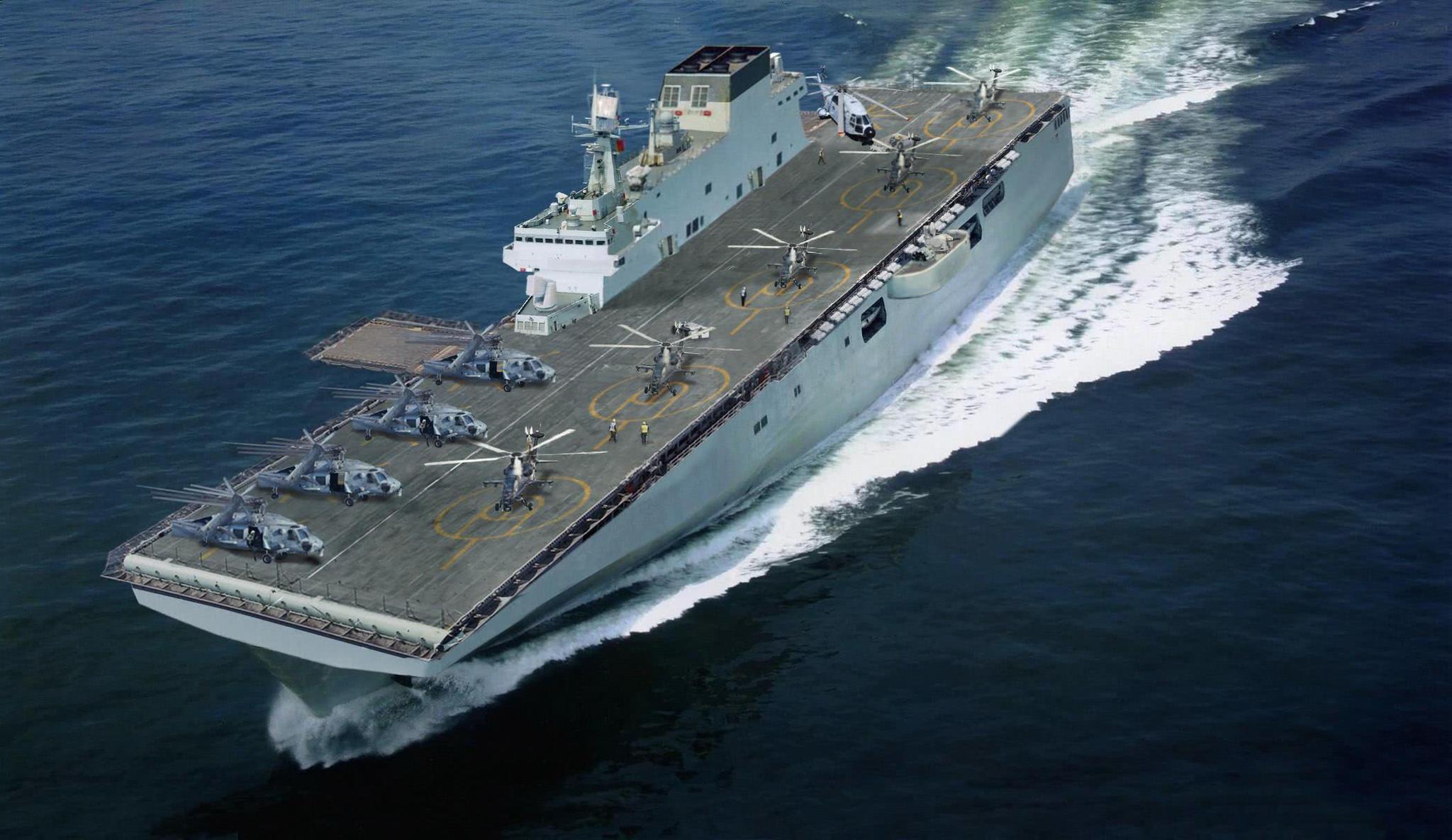 揭秘中国海军的骄傲,075型两栖攻击舰详细参数解析,中国海军的骄傲,075型两栖攻击舰详细参数深度解析