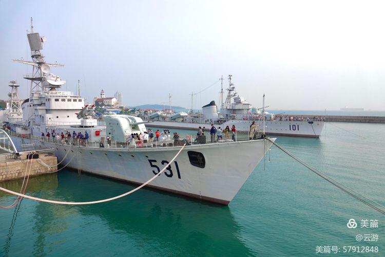 青岛海军博物馆的传奇之旅,深入探索中国海军历史上的里程碑——青岛海军博物馆105舰,青岛海军博物馆传奇之旅,探索中国海军历史的里程碑——深入探访105舰的历程