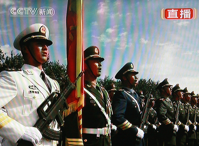 2022三军仪仗队拜年视频，展现荣耀与团结的力量，荣耀与团结的力量，2022三军仪仗队拜年视频展现军民同心