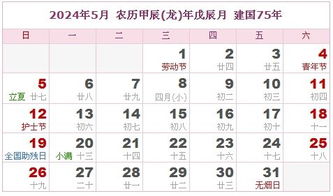 今天是几九了?查看2024年日历表解析,2024年日历表解析,今日几九?