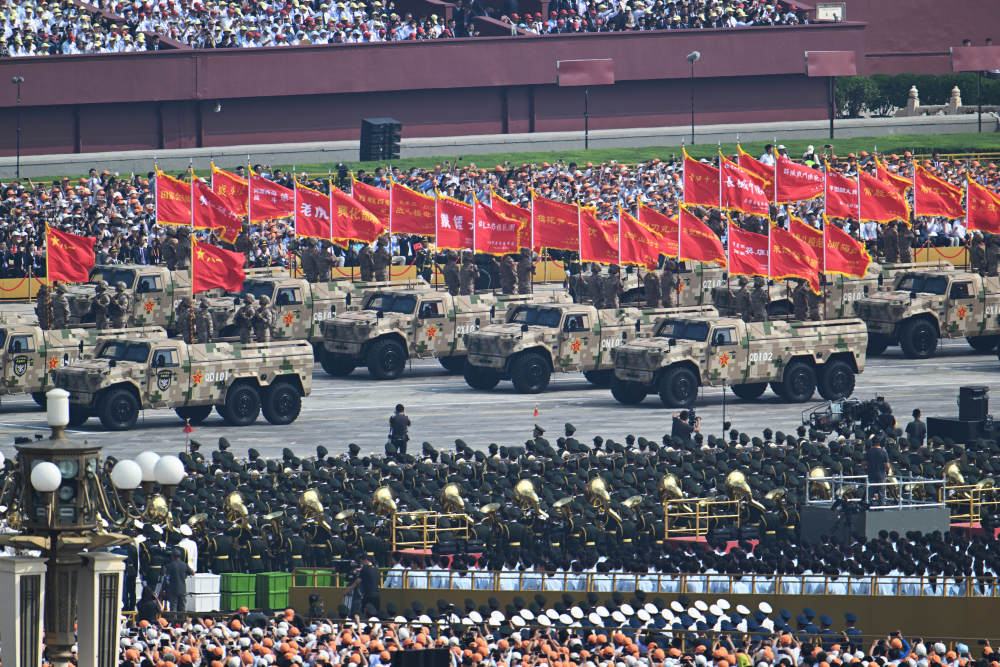 胜利日大阅兵前奏,荣耀与力量的汇聚,荣耀与力量的汇聚,胜利日大阅兵盛大前奏