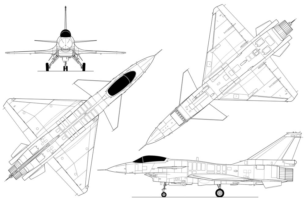 歼-10战斗机画法详解,歼-10战斗机绘画教程,详细步骤与技巧
